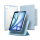 Etui do tableta ESR Rebound Hybrid iPad Air 10.9" 4/5 gen. / 11" 6 gen. sky blue 4894240194607